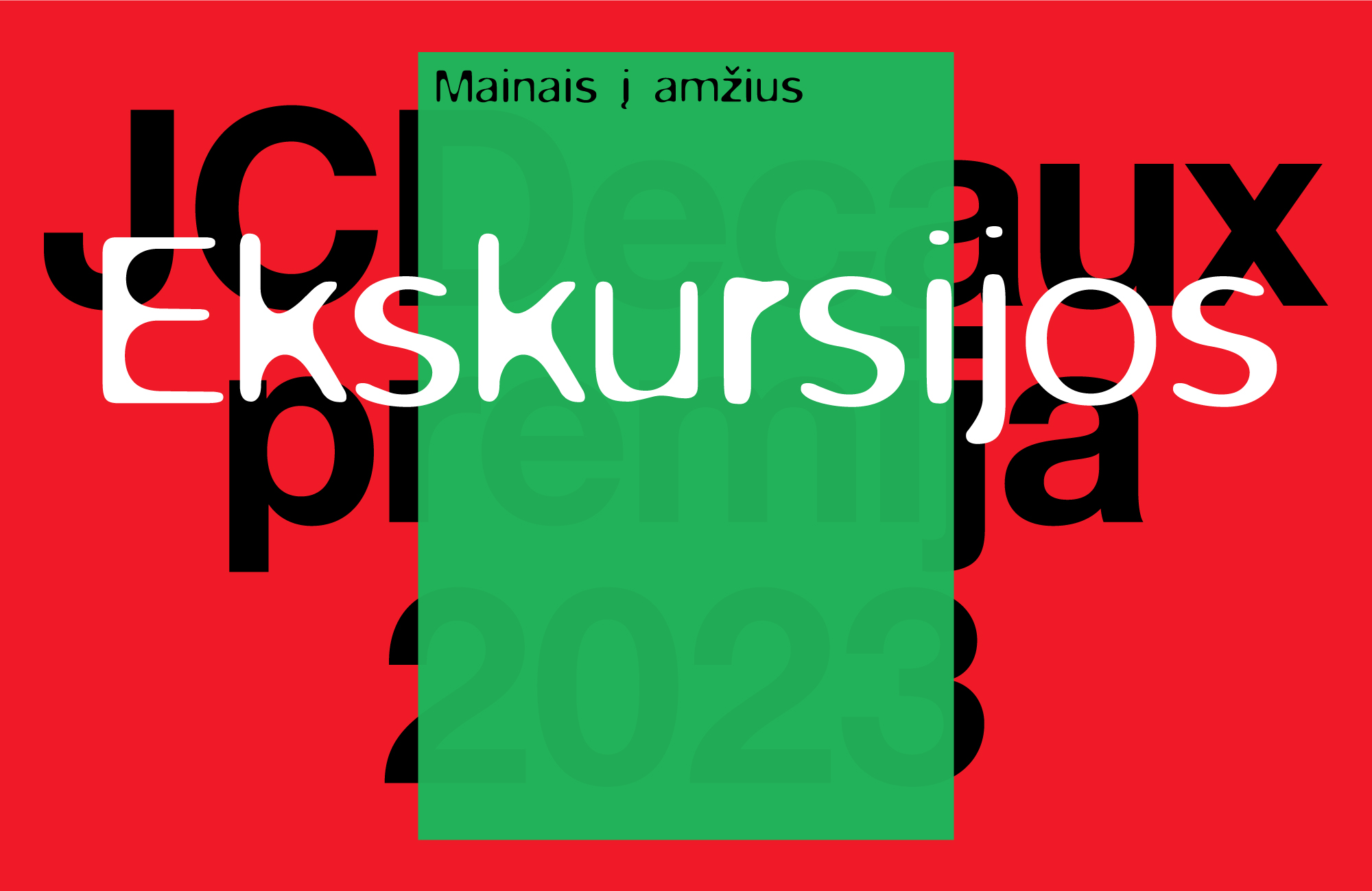Guided Tours Of The Exhibition JCDecaux Prize 2023 In Exchange To Ages 